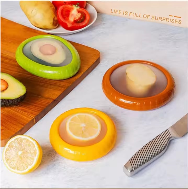 Set de 4 Conservadores de Frutas Frescas