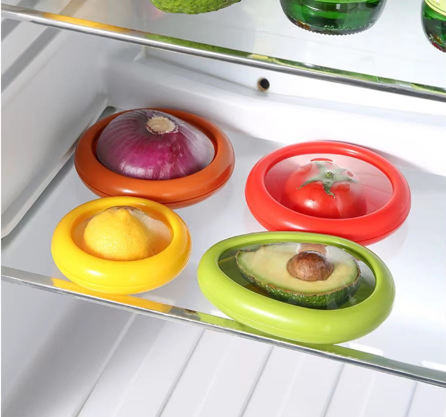 Set de 4 Conservadores de Frutas Frescas