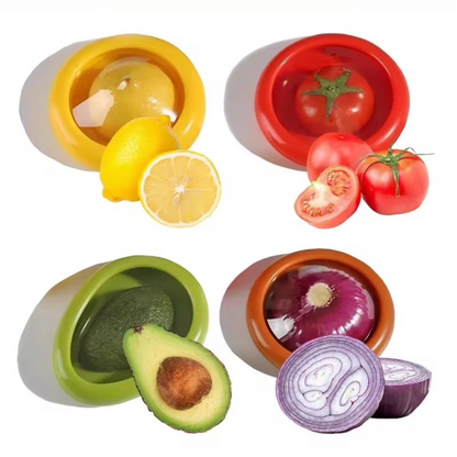 Set de 4 Conservadores de Frutas Frescas