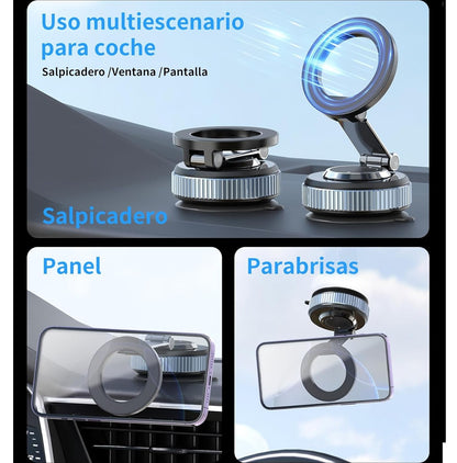 Soporte Magnético con Ventosa