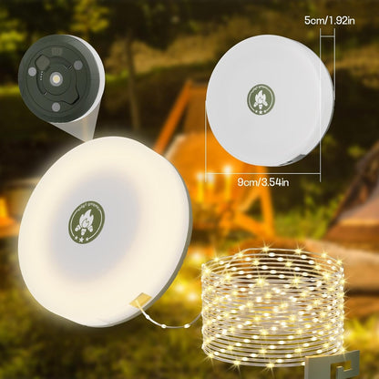 Luz Multifuncional para Camping y Exteriores