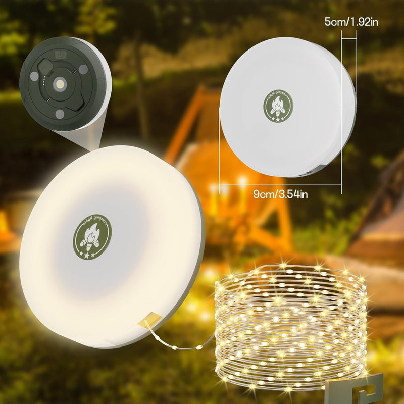 Luz Multifuncional para Camping y Exteriores