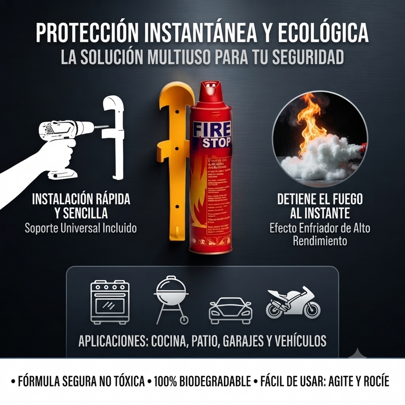 Extintor en Spray FireStop