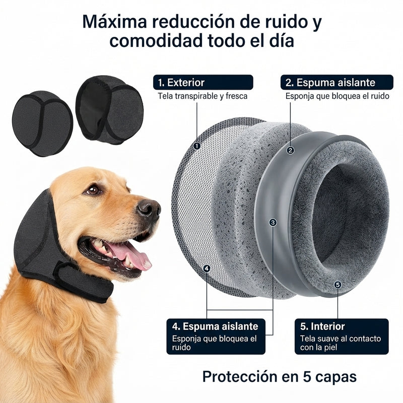 Orejas Protectoras de Ruido para Perros
