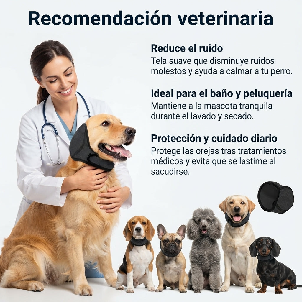 Orejas Protectoras de Ruido para Perros