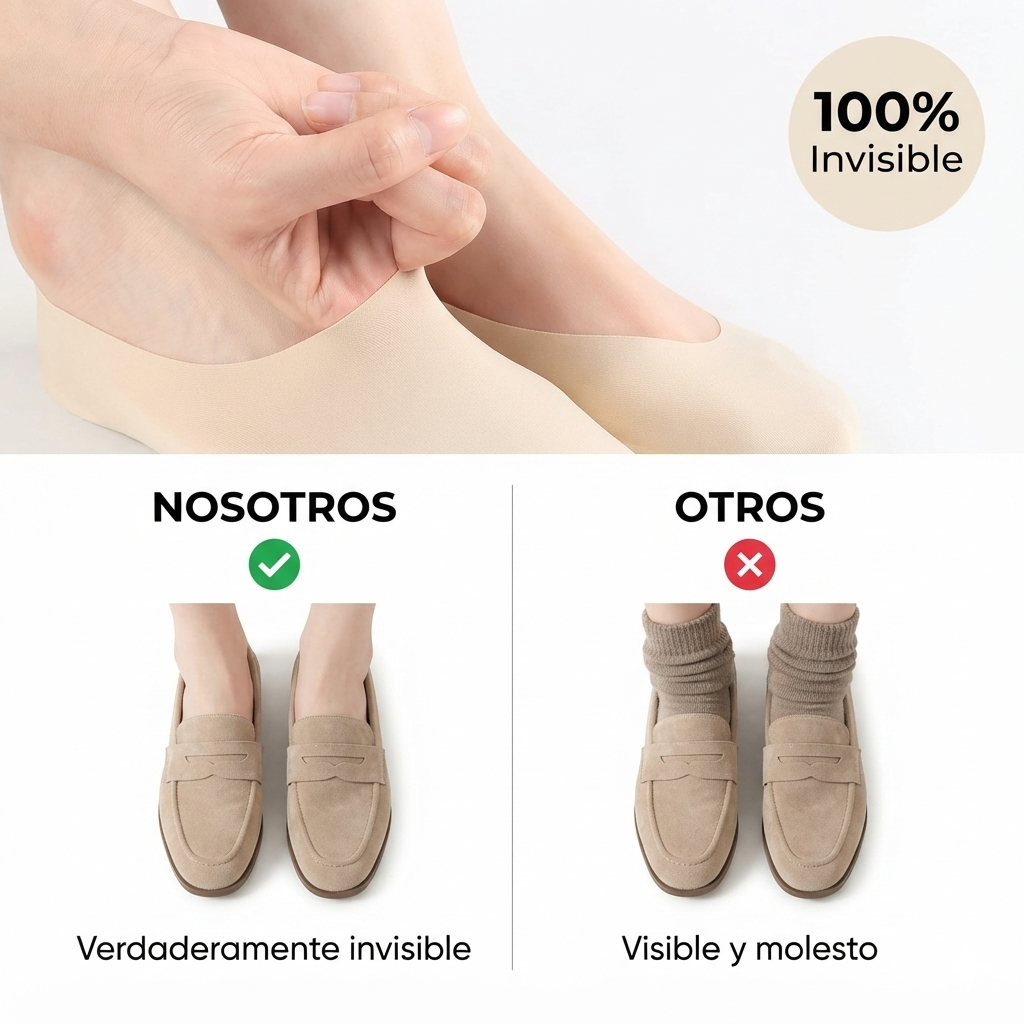Calcetines Pies Sensibles Acolchados