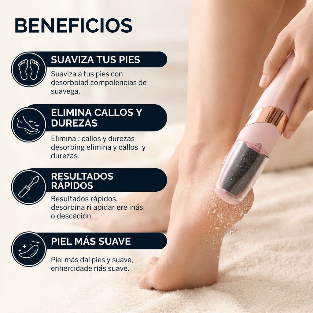 Lima Eléctrica para Pies
