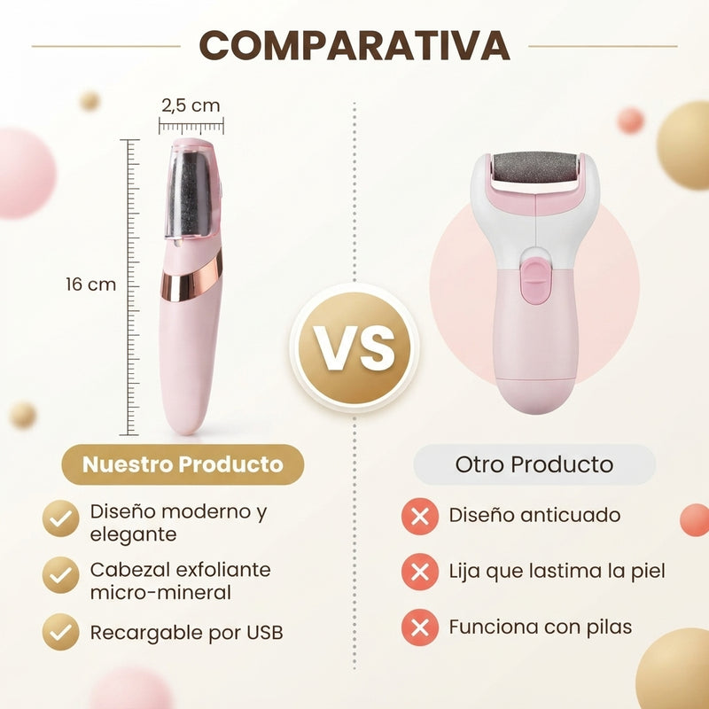 Lima Eléctrica para Pies