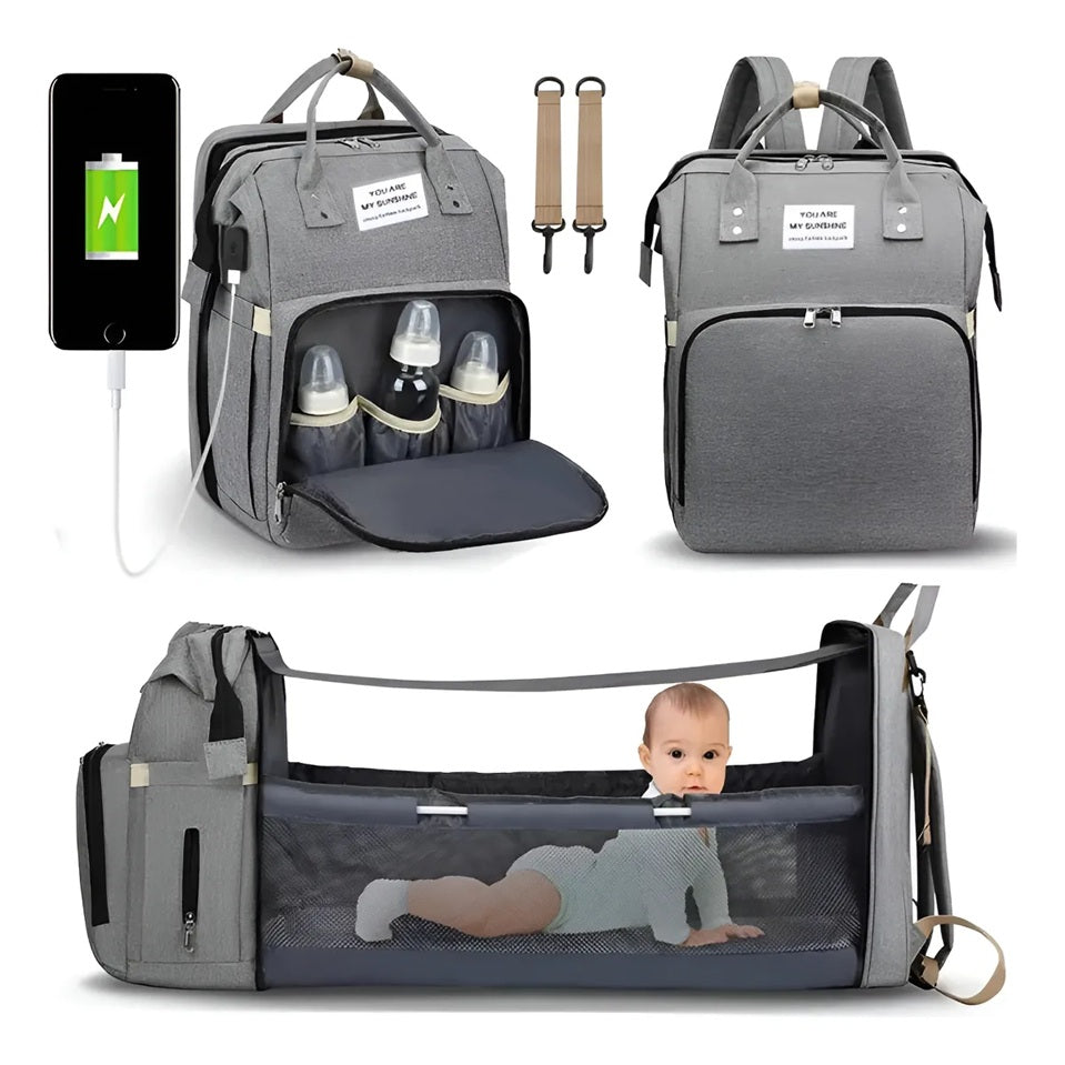 Mochila - Cuna Premium para Bebé (3 en 1)