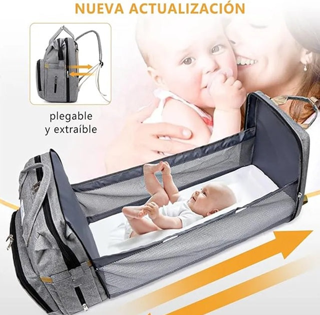 Mochila Cuna 3 en 1 Todo en uno