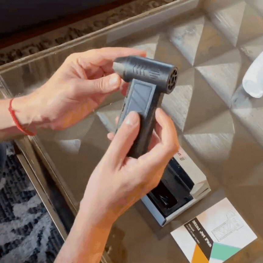 Soplador Portátil Multiuso con Luz LED