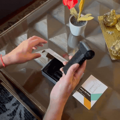 Soplador Portátil Multiuso con Luz LED