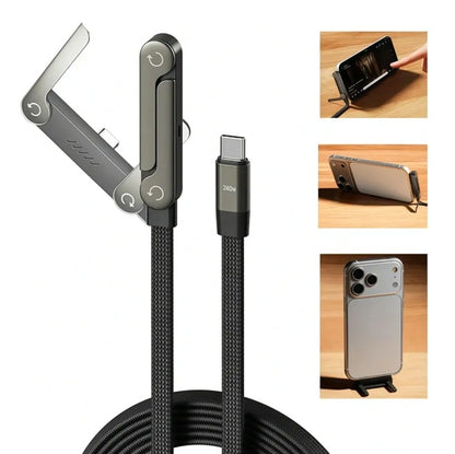 Cargador rápido 240W - 1.5 MT con Soporte integrado