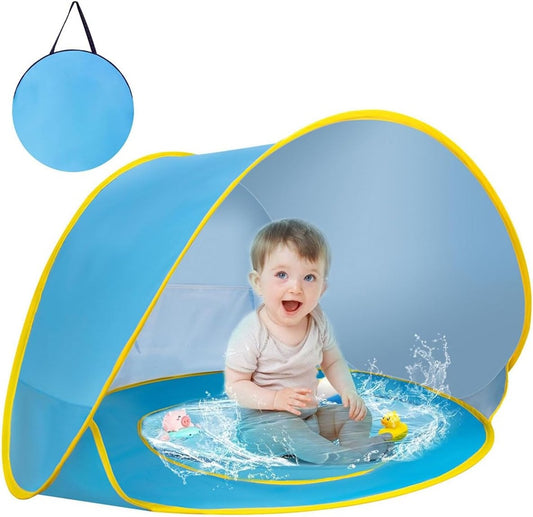 Carpa de Playa Infantil con Piscina integrada - Protección UV
