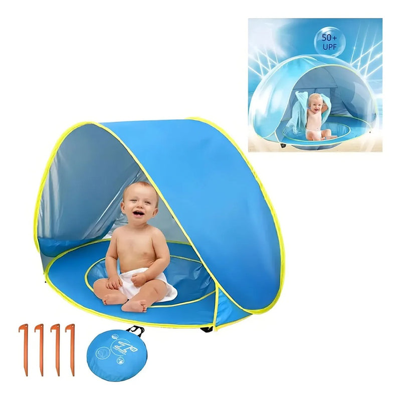 Carpa de Playa Infantil con Piscina integrada - Protección UV