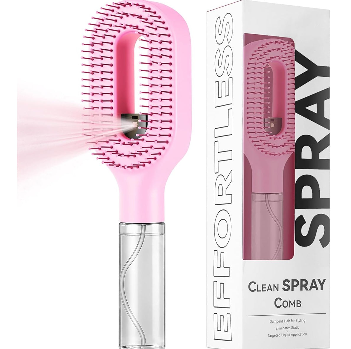 Cepillo Spray Desenredante Anti-Tirones