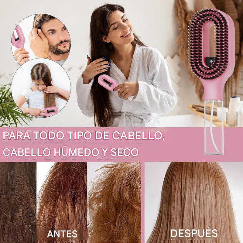 Cepillo Spray Desenredante Anti-Tirones