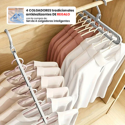 Colgador de Ropa Inteligente Ahorro de espacio