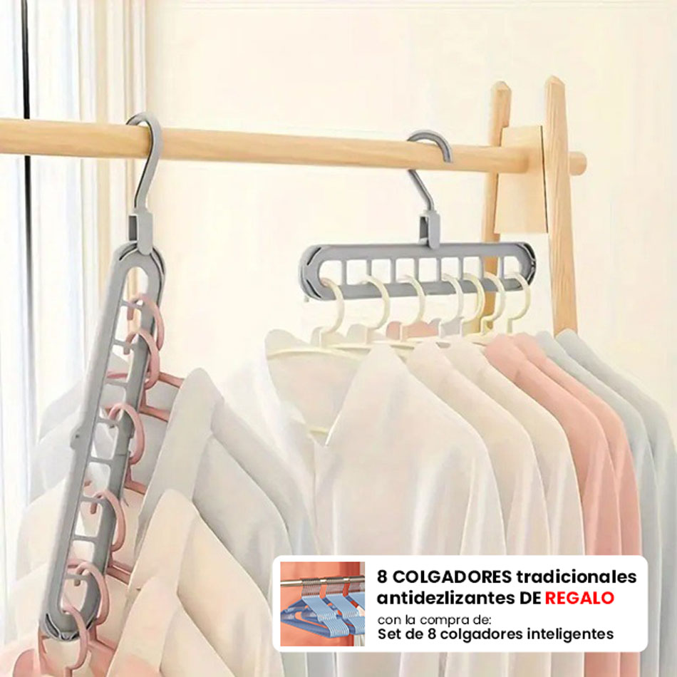 Colgador de Ropa Inteligente Ahorro de espacio