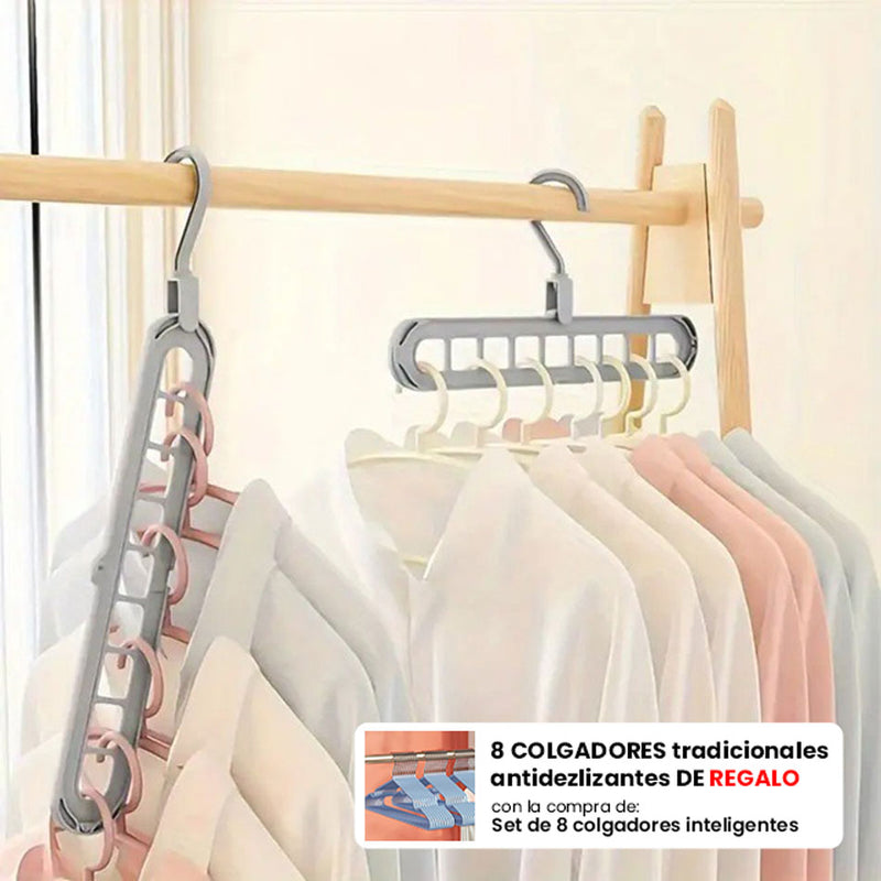 Colgador de Ropa Inteligente Ahorro de espacio