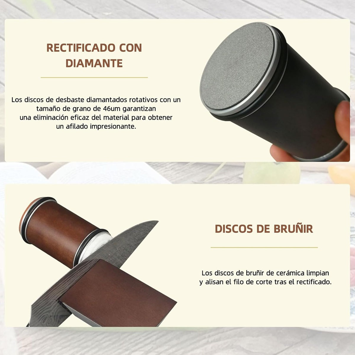 Afilador de Cuchillos Rolling – Profesional