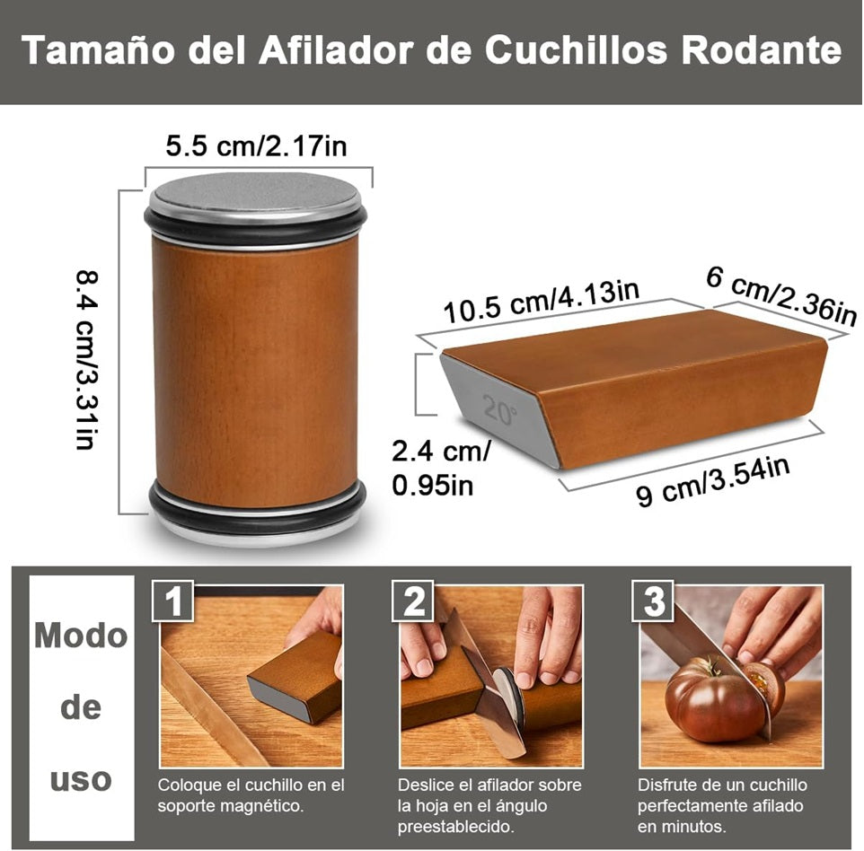 Afilador de Cuchillos Rolling – Afilado Profesional