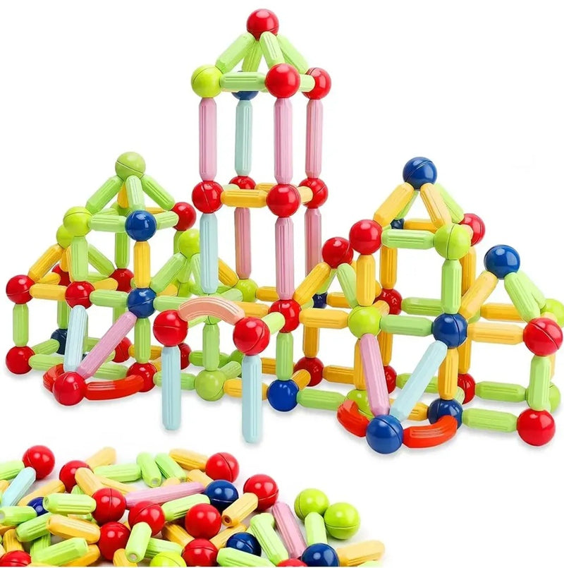 Set de Bloques Magnéticos para Niños