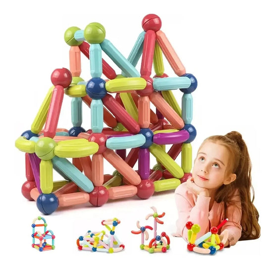 Set de 42 Bloques Magnéticos para Niños
