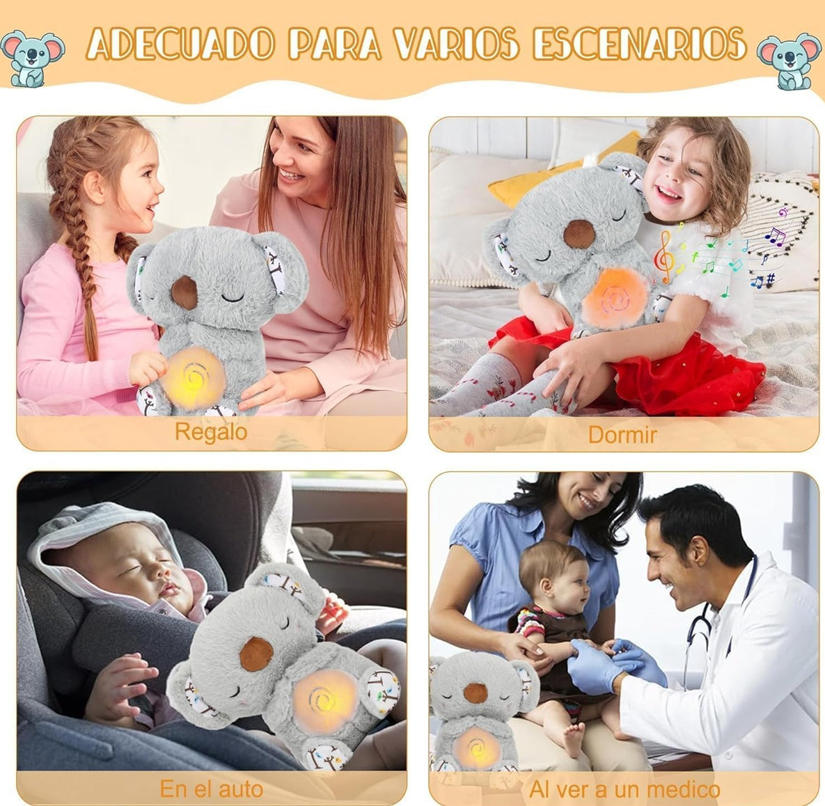 Relájate, abraza y duerme mejor con el Koala Calmante