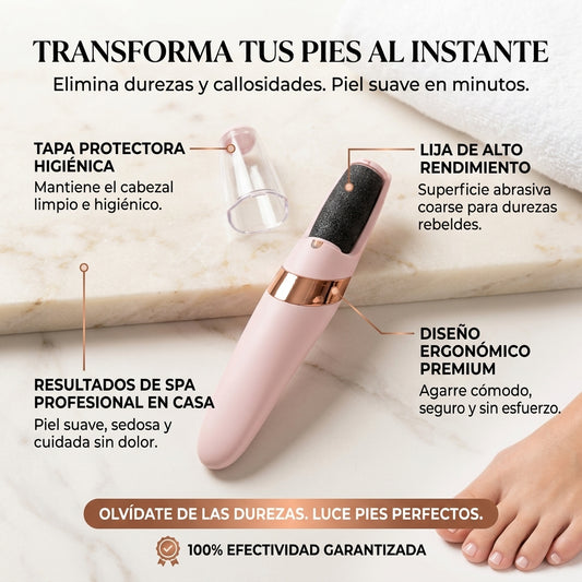 Lima Eléctrica para Pies