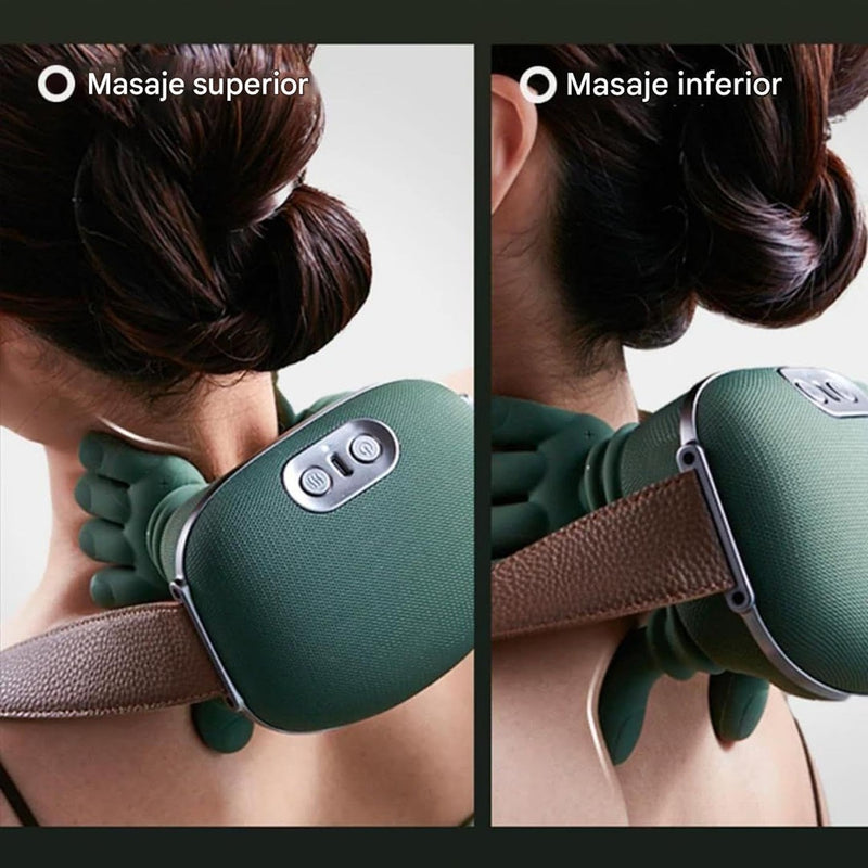 Masajeador Portátil Shiatsu con Calor