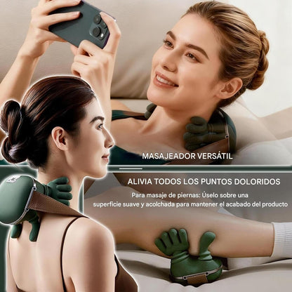 Masajeador Portátil Shiatsu con Calor