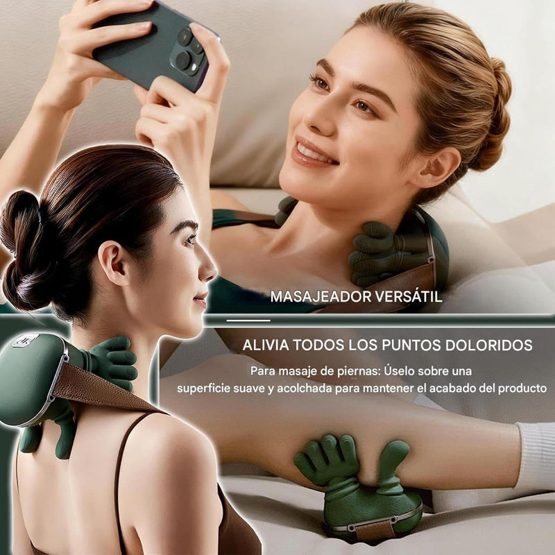Masajeador Portátil Shiatsu con Calor