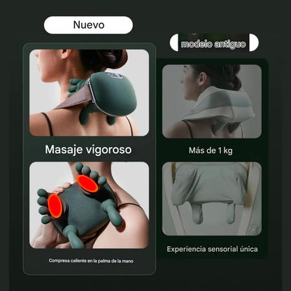 Masajeador Portátil Shiatsu con Calor