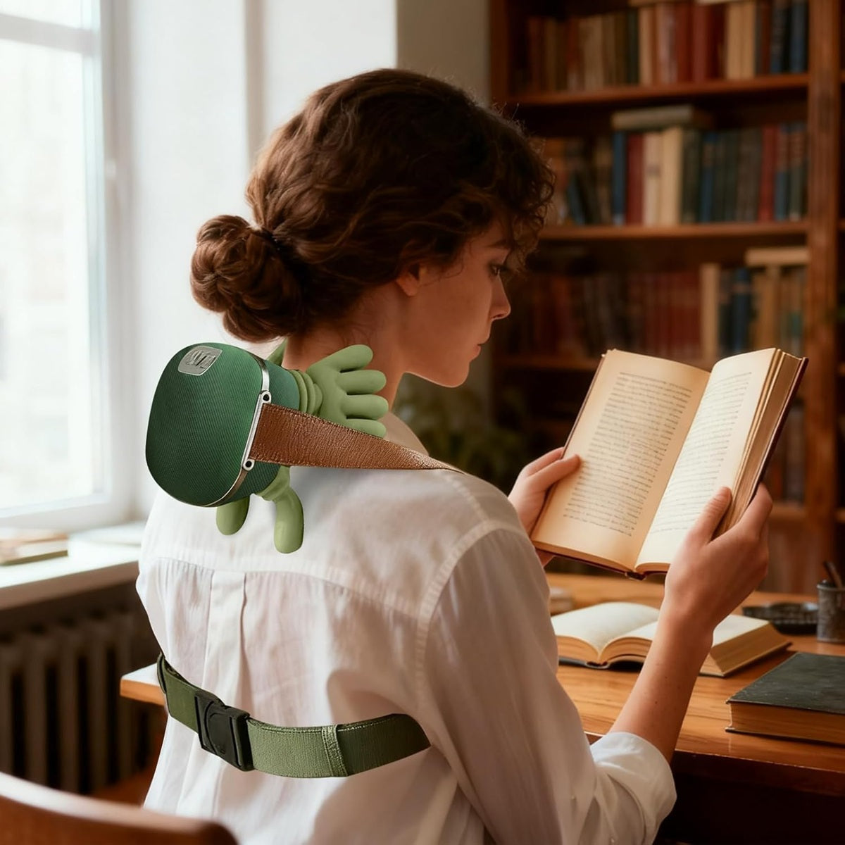 Masajeador Portátil Shiatsu con Calor