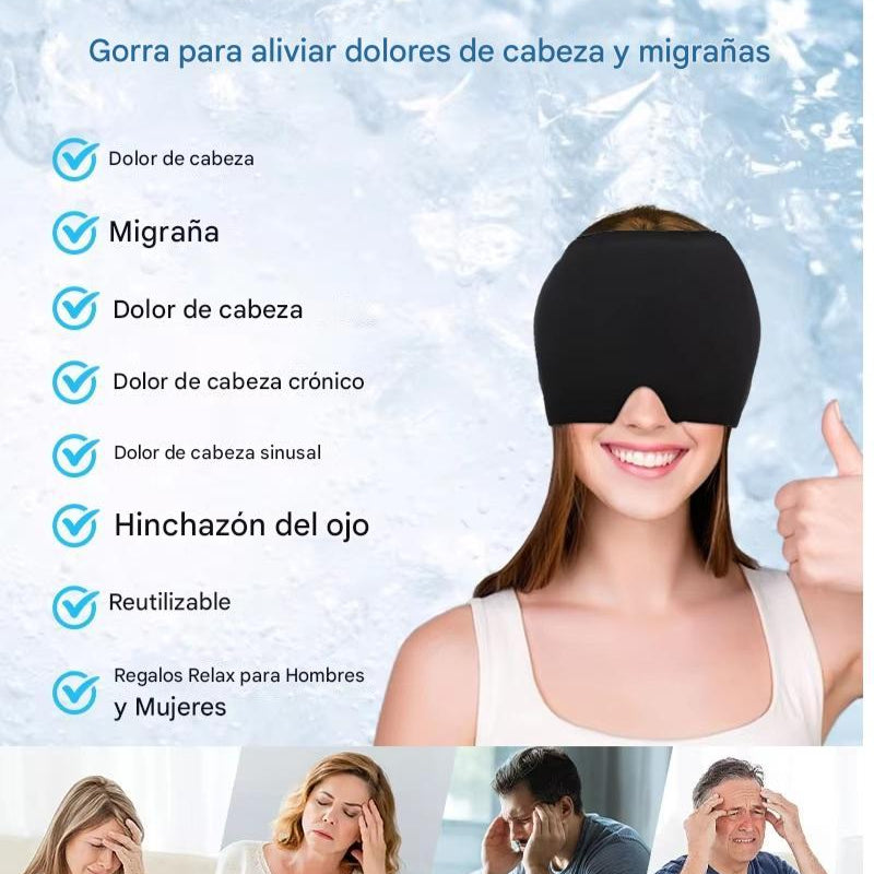 Máscara Migraña - Alivio instantáneo para tu cabeza