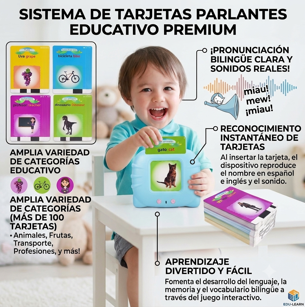 AudioCards - Tarjetas Interactivas para Aprendizaje Inglés