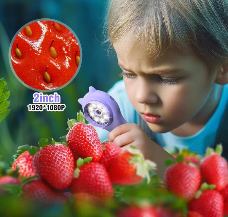 Mini Microscopio Portátil para Niños