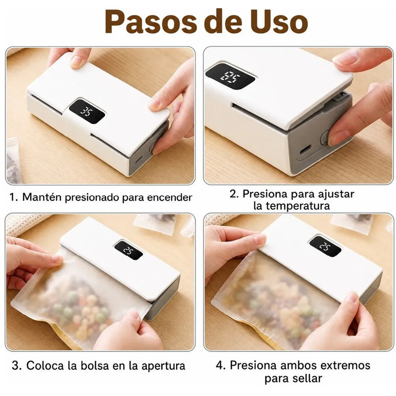 Selladora de Bolsas Recargable