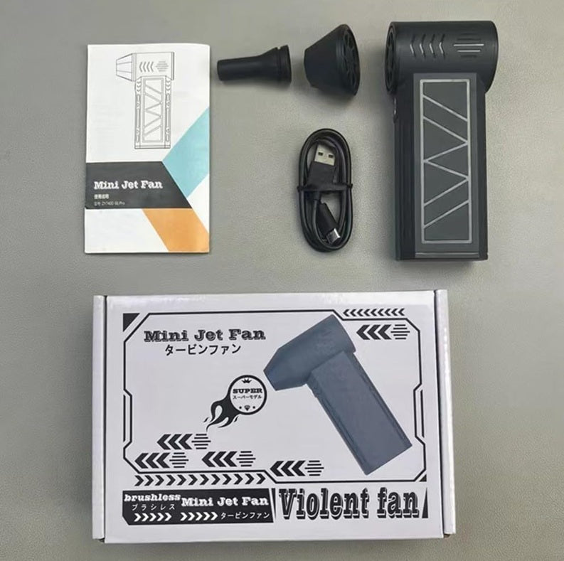 Soplador Portátil Multiuso con Luz LED